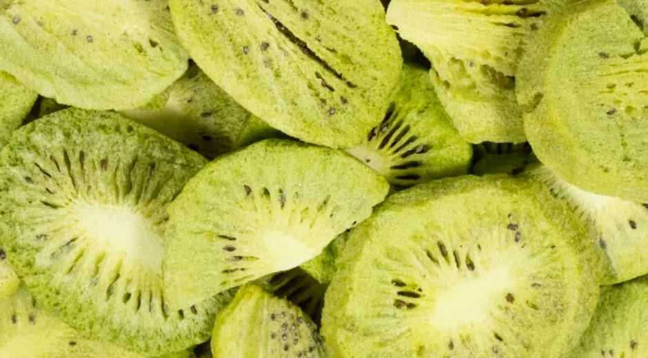 Lyofilizované kiwi